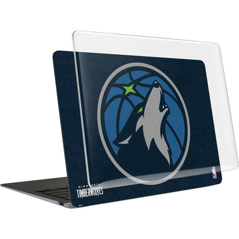 NBA Minnesota Timberwolves Distressed MacBook Air 13in (2020) Case plus Skin