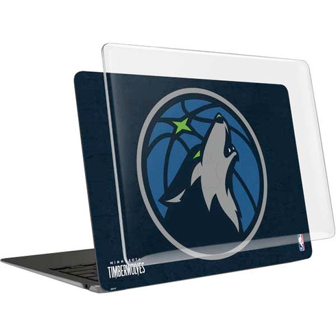NBA Minnesota Timberwolves Distressed MacBook Air 13in M1 (2021) Case plus Skin