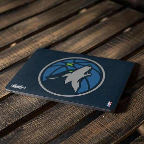 NBA Minnesota Timberwolves Distressed Apple MacBook Air Skin
