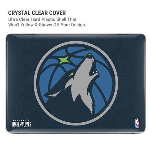 NBA Minnesota Timberwolves Distressed MacBook Air 15in (2023-2025) Case plus Skin