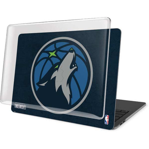NBA Minnesota Timberwolves Distressed MacBook Pro 13in (2020) Case plus Skin