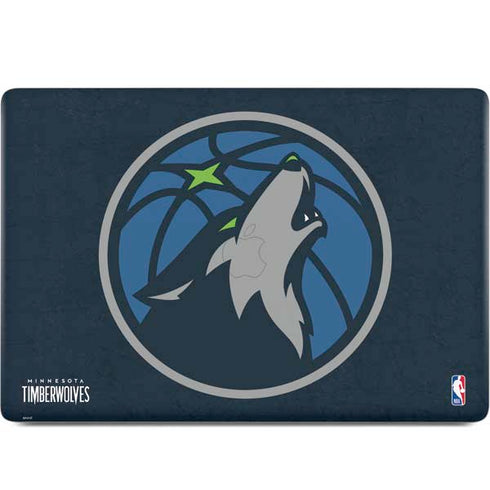 NBA Minnesota Timberwolves Distressed MacBook Skins