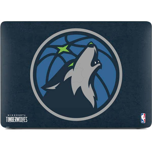 NBA Minnesota Timberwolves Distressed Apple MacBook Pro 16-inch Skin