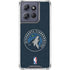 NBA Minnesota Timberwolves Distressed Moto G 5G (2025) Clear Case
