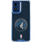 NBA Minnesota Timberwolves Distressed Moto G 5G (2024) Clear Case