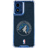 NBA Minnesota Timberwolves Distressed Moto G 5G (2024) Clear Case