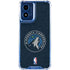 NBA Minnesota Timberwolves Distressed Moto G Play 4G (2024) Clear Case