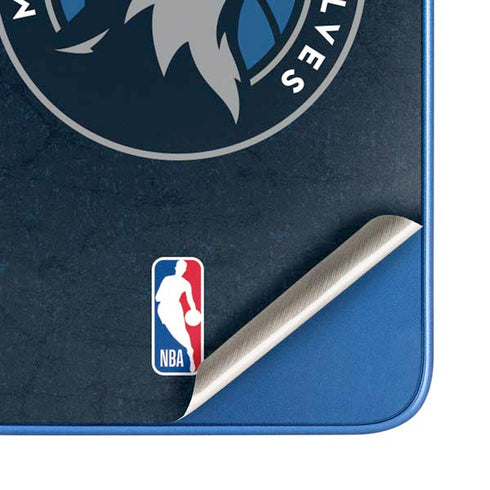 NBA Minnesota Timberwolves Distressed Moto G Play 4G (2024) Skin