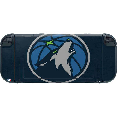NBA Minnesota Timberwolves Distressed Nintendo Switch 2 (2025) with Joy-Con Skin