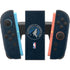 NBA Minnesota Timberwolves Distressed Nintendo Switch 2 (2025) Joy-Con Controller Skin