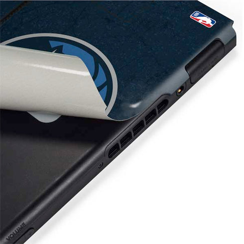 NBA Minnesota Timberwolves Distressed Nintendo Switch Bundle Skin