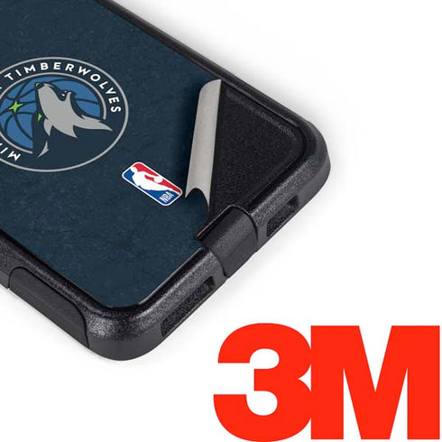NBA Minnesota Timberwolves Distressed Otterbox Commuter iPhone Skin