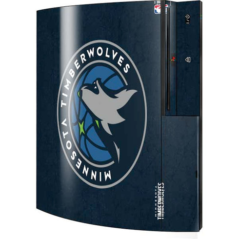 NBA Minnesota Timberwolves Distressed Playstation 3 & PS3 Skin