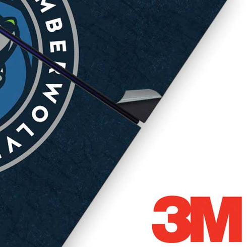 NBA Minnesota Timberwolves Distressed PS4 Console Skin