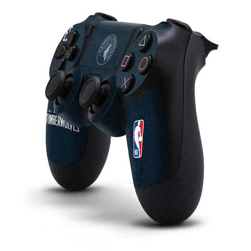 NBA Minnesota Timberwolves Distressed PS4 Controller Skin