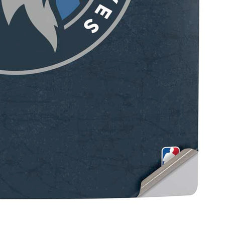NBA Minnesota Timberwolves Distressed PS5 Console Skin