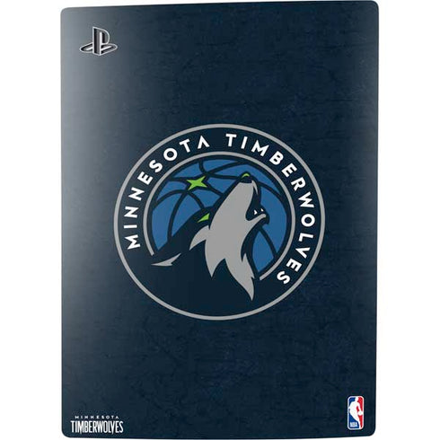 NBA Minnesota Timberwolves Distressed PS5 Digital Edition Bundle Skin