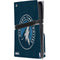 NBA Minnesota Timberwolves Distressed PS5 Pro Disk Console Skin