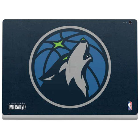 NBA Minnesota Timberwolves Distressed Surface Book 2 13.5in Skin