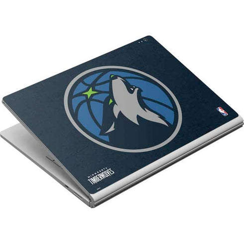 NBA Minnesota Timberwolves Distressed Surface Book Skin