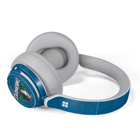 NBA Minnesota Timberwolves Distressed Surface Headphones Skin
