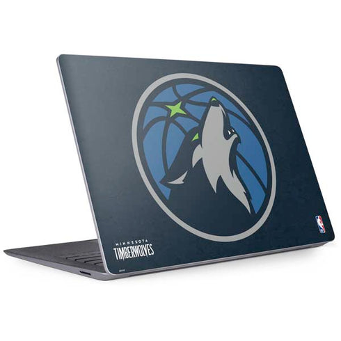 NBA Minnesota Timberwolves Distressed Surface Laptop 3 13.5in Skin