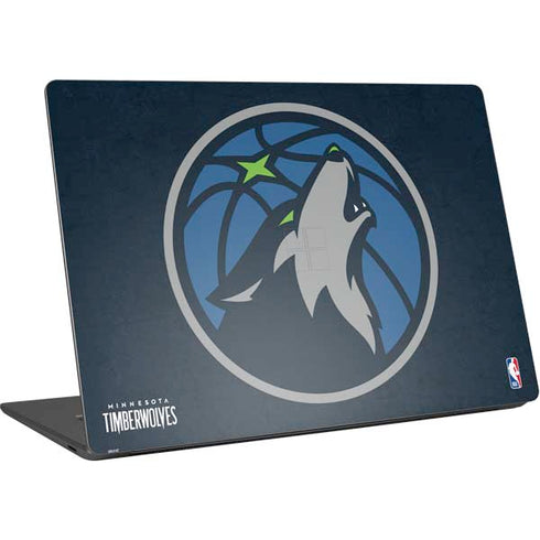 NBA Minnesota Timberwolves Distressed Surface Laptop 4 15in Skin