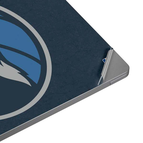 NBA Minnesota Timberwolves Distressed Surface Laptop 4 15in Skin