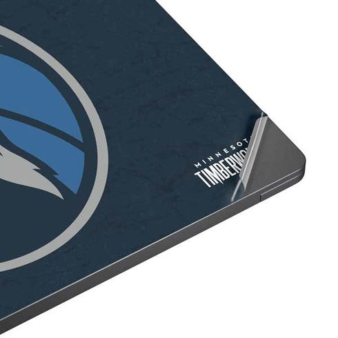NBA Minnesota Timberwolves Distressed Surface Laptop 7 13.8in Skin