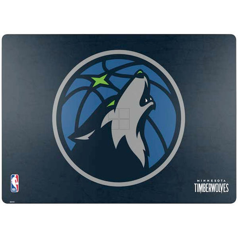 NBA Minnesota Timberwolves Distressed Surface Laptop 7 15in Skin