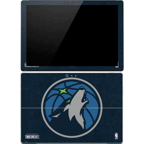 NBA Minnesota Timberwolves Distressed Surface Pro 4 Skin