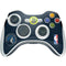NBA Minnesota Timberwolves Distressed Xbox 360 Wireless Controller Skin