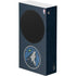 NBA Minnesota Timberwolves Distressed Xbox Series S Console Skin
