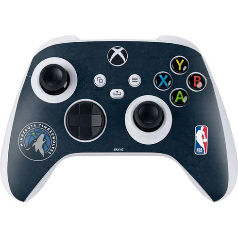 NBA Minnesota Timberwolves Distressed Xbox Series S Skins