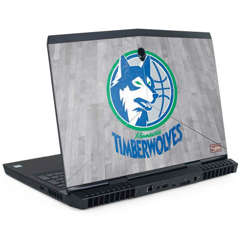 NBA Minnesota Timberwolves Hardwood Classics Dell Alienware Skin