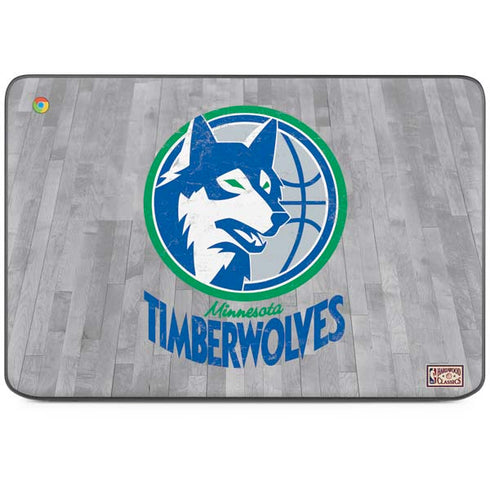 NBA Minnesota Timberwolves Hardwood Classics HP Chromebook Skin