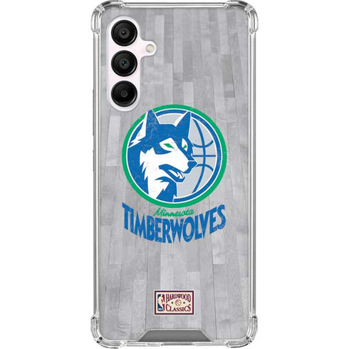NBA Minnesota Timberwolves Hardwood Classics Galaxy A16 5G Clear Case