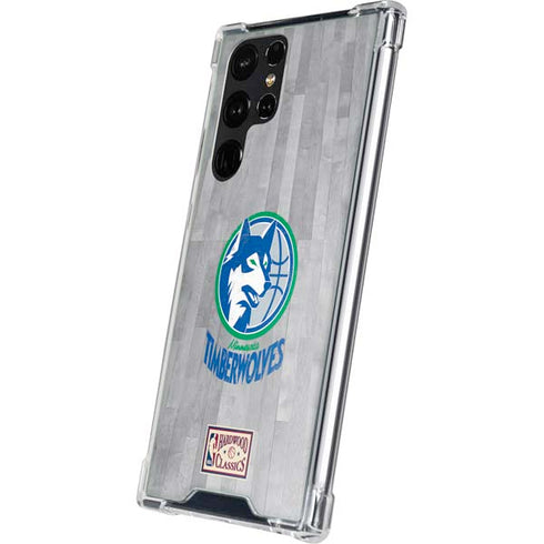 NBA Minnesota Timberwolves Hardwood Classics Galaxy S23 Ultra Clear Case