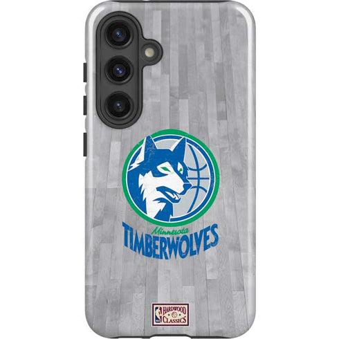 NBA Minnesota Timberwolves Hardwood Classics Galaxy S25 Impact Case