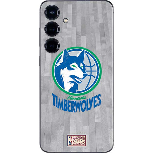 NBA Minnesota Timberwolves Hardwood Classics Galaxy S25 Plus Skin