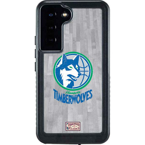 NBA Minnesota Timberwolves Hardwood Classics Galaxy S24 Plus Waterproof Case