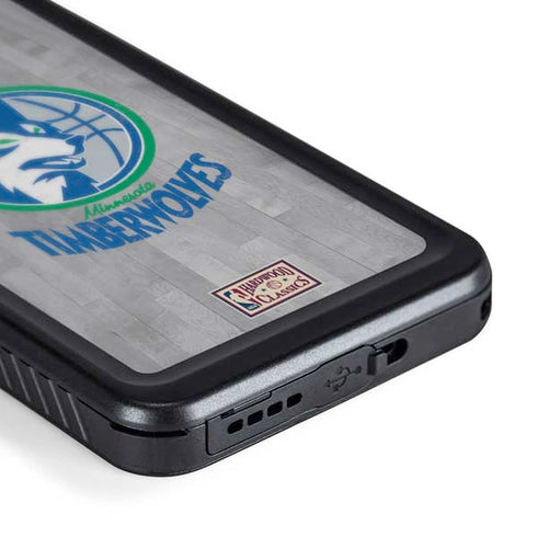 NBA Minnesota Timberwolves Hardwood Classics Galaxy S24 Plus Waterproof Case