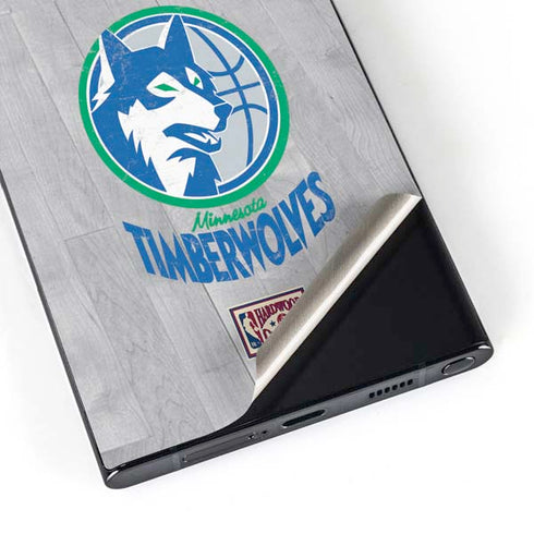 NBA Minnesota Timberwolves Hardwood Classics Galaxy S24 Ultra Skin