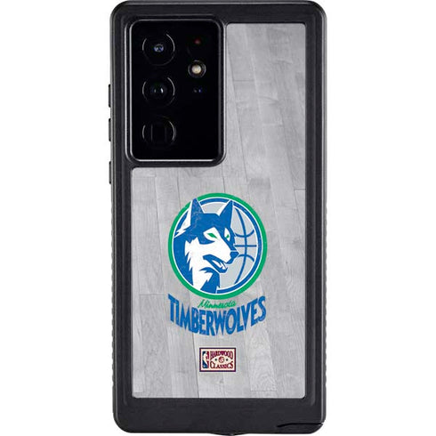 NBA Minnesota Timberwolves Hardwood Classics Galaxy S24 Ultra Waterproof Case