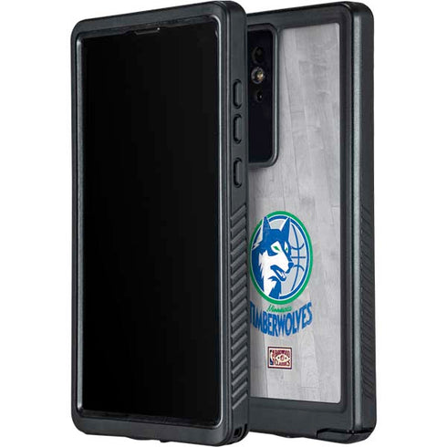 NBA Minnesota Timberwolves Hardwood Classics Galaxy S24 Ultra Waterproof Case