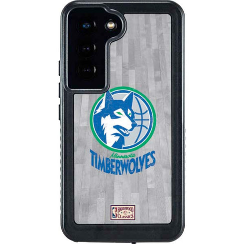NBA Minnesota Timberwolves Hardwood Classics Galaxy S24 Waterproof Case