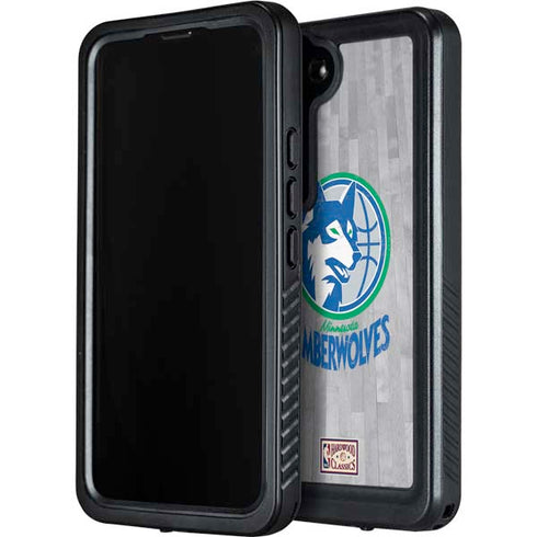 NBA Minnesota Timberwolves Hardwood Classics Galaxy S24 Waterproof Case