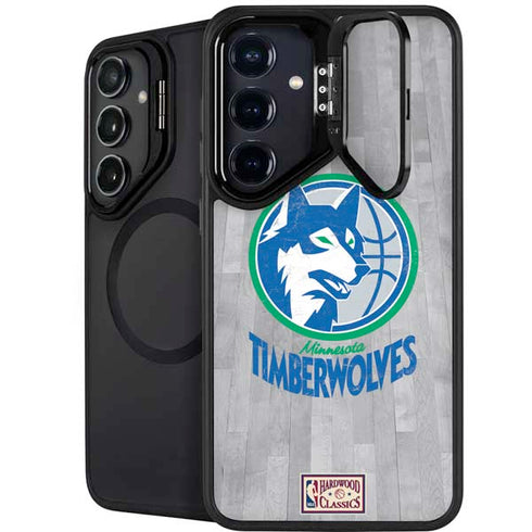 NBA Minnesota Timberwolves Hardwood Classics Galaxy S25 FE Kickstand Case