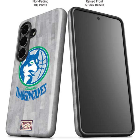 NBA Minnesota Timberwolves Hardwood Classics Galaxy S26 Impact Case
