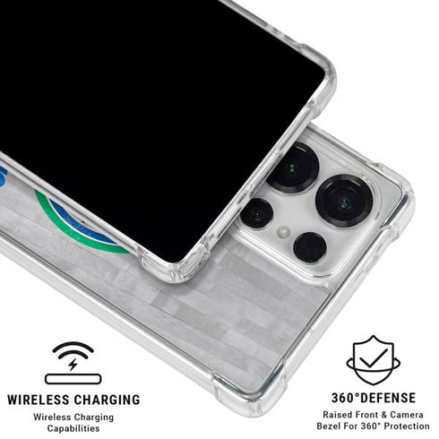 NBA Minnesota Timberwolves Hardwood Classics Galaxy S26 Ultra Clear Case